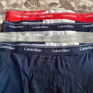 Calvin Klein boxer briefs.